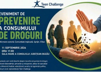 Primăria Municipiului Buzău anunță organizarea unui eveniment de conștientizare privind riscurile consumului de droguri