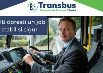 Transbus Buzău angajează 25 de șoferi de autobuz