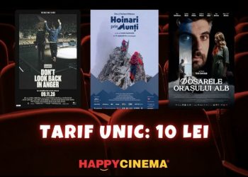Weekend de poveste la Happy Cinema. Șase filme, o singură atmosferă și bilete la doar 10 lei