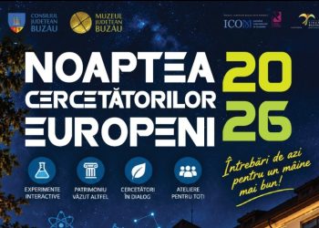 Știința prinde viață la Muzeul Județean Buzău: „Noaptea Cercetătorilor Europeni”, pe 25 septembrie 2026