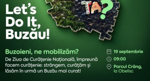 Primăria Buzău și RER SUD invită cetățenii la o campanie de curățenie în Parcul Crâng