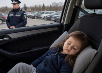 Panică la târgul de vechituri. Și-au crezut copilul dispărut, dar era în mașină