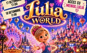 VIDEO LULIA WORLD ajunge în acest weekend la Happy Cinema Buzău. Două zile de magie, aventură și distracție pentru copii